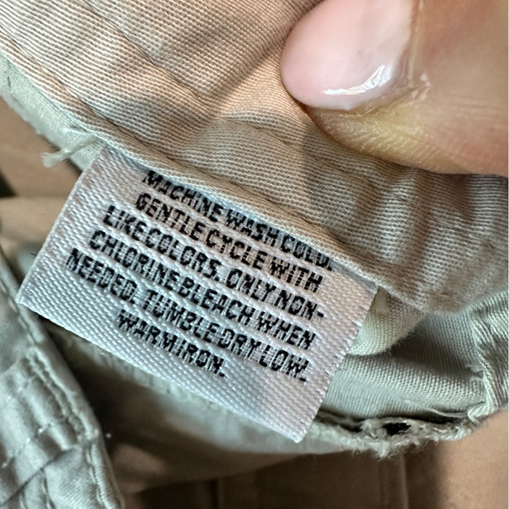 Style & Co. Capri Pants Cargo Style Size 6 Khaki NWT! - Picture 6 of 9